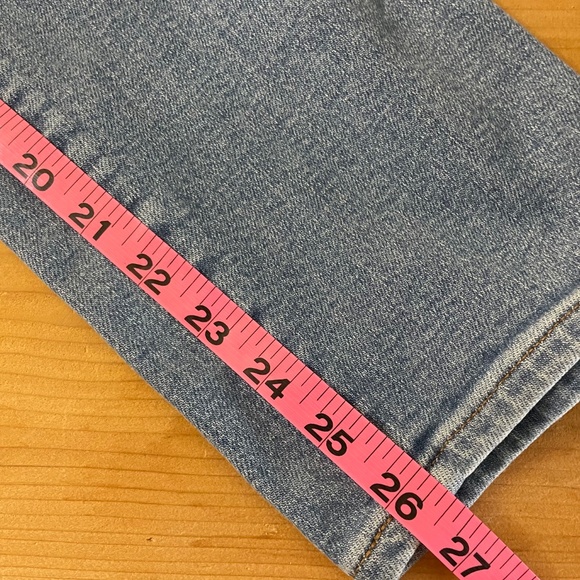 Madewell Mid Rise Stovepipe Jeans Women's Size 30 Medium Wash - Picture 12 of 12
